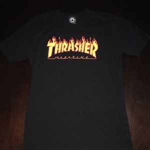 Thrasher Flame Logo Top